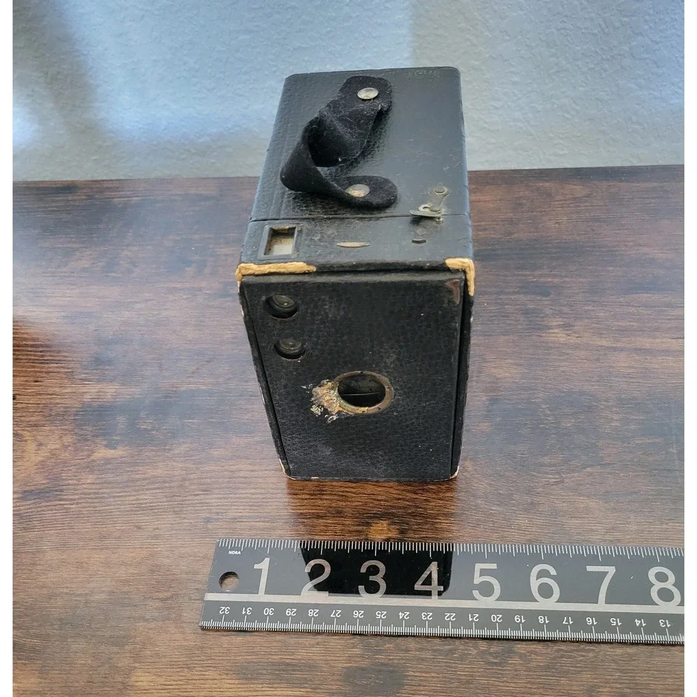 Vintage Eastman Kodak No. 2-A‎ Brownie Box Camera Made In USA Shutter Works